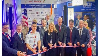 World News | US Pavilion Opens at Aero India 2025, Features Cutting-edge Aerospace and Defence Technologies