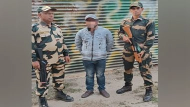 India News | Meghalaya: BSF Nabs Infiltrator Near Indo-Bangladesh Border in East Khasi Hills