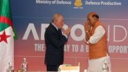 World News | Defence Minister Meets Algerian Minister of Defence at Aero India 2025