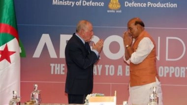 World News | Defence Minister Meets Algerian Minister of Defence at Aero India 2025