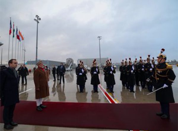 World News | PM Modi Arrives in Paris to Boost India-France Ties, Attend AI Summit, and Inaugurate First Consulate in Marseille