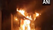 India News | Uttar Pradesh: Blaze Breaks out at Electronics Shop in Ghazipur