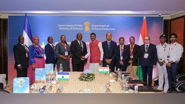 India News | Union MoS Sanjay Seth Holds Series of Bilateral Meetings on Sidelines of Aero India 2025