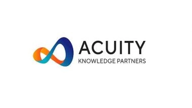 Business News | Acuity Knowledge Partners Appoints Narasimhan S L as Chief Human Resources Officer