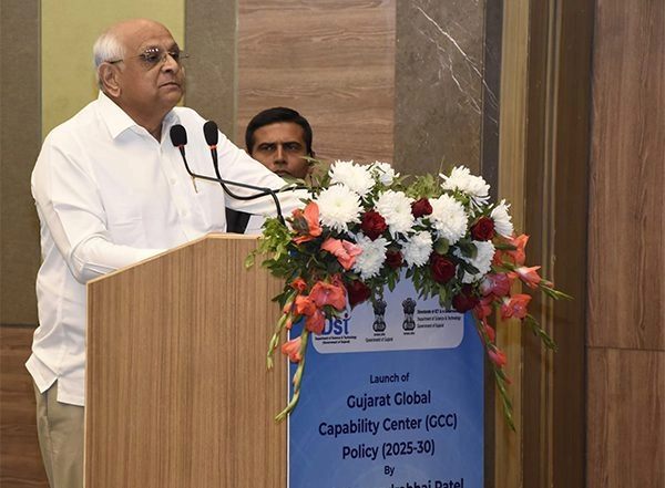 India News | Gujarat CM Bhupendra Patel Launches Gujarat Global Capability Centre Policy (2025-30)