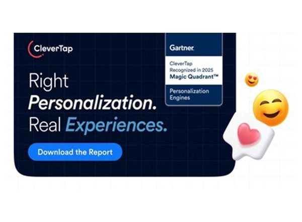 Business News | CleverTap Recognized in Latest Gartner® Magic Quadrant™ for Personalization Engines