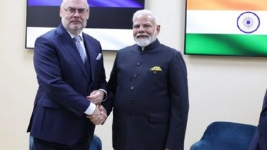 World News | PM Modi, Estonoian President Hold First Bilateral on AI Paris Summit Sidelines; Talks Productive, Say Foreign Secy Misri