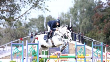 Sports News | National Equestrian Championship Showjumping 2025 Kicks off in Meerut