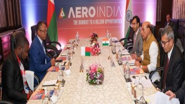 India News | Rajnath Singh Holds Bilateral Meetings with Ministers of Armenia, Malawi, Madagascar