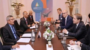 World News | Aero India 2025: Defence Secy Meets with Leading Global Aerospace Firms