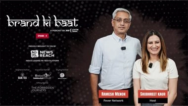 Business News | The Transition from Radio to Podcast Ft. Ramesh Menon on Brand Ki Baat by NewsReach