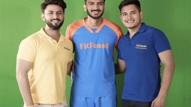 Business News | Axar Patel Joins FitFeast as Investor and Brand Ambassador: A Partnership to Revolutionize The Protein Industry