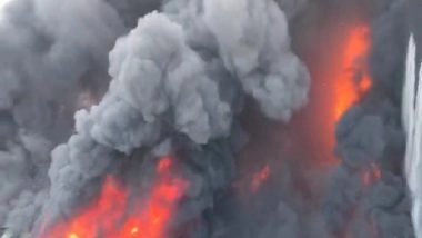 India News | MP: Fire Breaks out at Two Companies at Indore's Progressive Park , No Casualty Reported