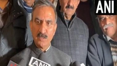 India News | Govt Striving to Make Himachal Pradesh First 'Green Energy' State in Country: CM Sukhu