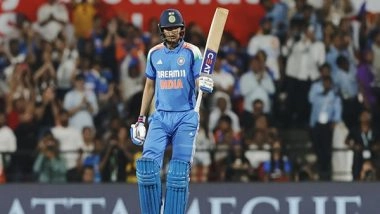 Sports News | Gill Reaches Close to Dethroning Babar in ICC ODI Men's Rankings