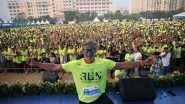 Business News | Over 14000 Run the 11th Edition of Hiranandani Thane Half Marathon with Fitness Icon, Milind Soman