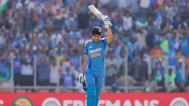 Sports News | Gill's Century, Virat, Iyer Fifties Push India to 356 During 3rd ODI Against England
