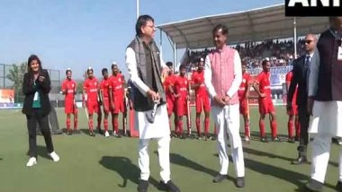 India News | Uttarakhand CM Attends Hockey Competetion Organized Under 38th National Games