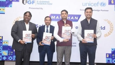 Business News | E-Gaming Federation Hosts Second Episode of Manthan Series in Partnership with UNICEF India as Session Knowledge Partner