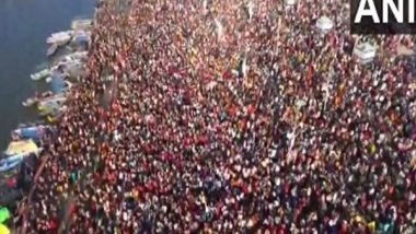 India News | Prayagraj: Over 1.47 Million Devotees Take Holy Dip at Mahakumbh