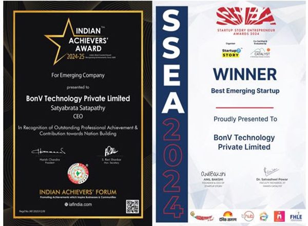 Business News | BonV Aero Strengthens Market Leadership with Prestigious Industry Recognitions