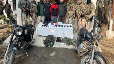 India News | Manipur Police Arrest Four Members of Banned Outfit in Imphal West