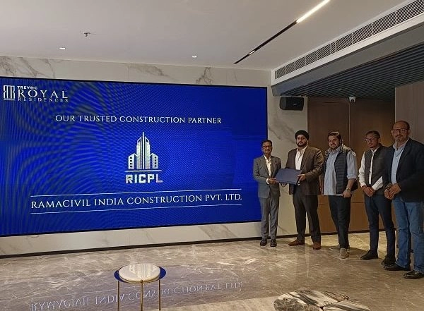 Business News | TREVOC Group Appoints RICPL as Construction Partner for Its Ultra-Luxury Residences in Gurugram