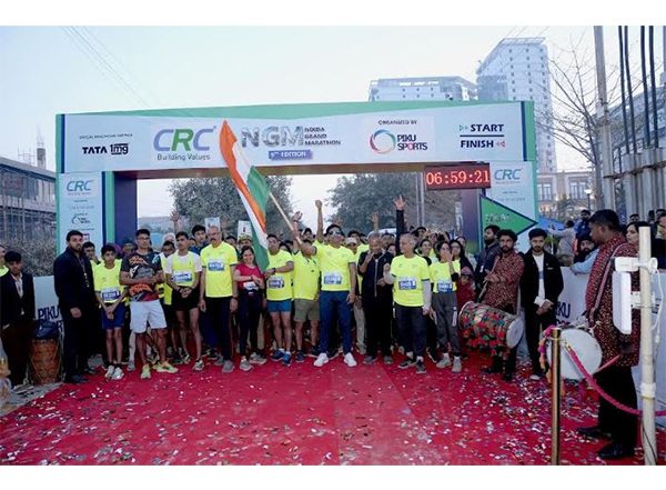 Business News | CRC Group Organizes the 9th Edition of the Noida Grand Marathon; 2600+ Participants Unite to Celebrate Fitness