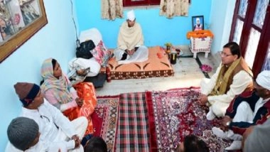 India News | Chief Dhami Expressed Grief over Demise of Senior Journalist Manjul Manjila, Meets Bereaved Family