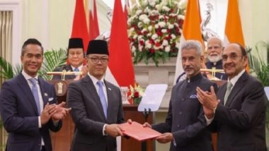 World News | India, Indonesia Ink Milestone Pact for Quality Assurance in Traditional Medicine: Ayush Minister