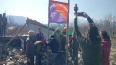 India News | J-K: Kulgam Police Attach Property Under UAPA