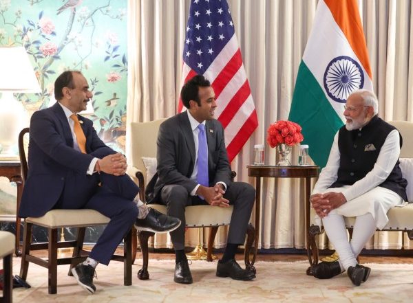 World News | PM Modi Meets Vivek Ramaswamy in US, Discusses Innovation and Culture