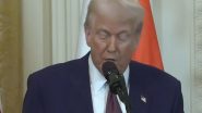World News | US to Pave Way for Providing F-35 Stealth Fighter Planes to India, Increase Military Sales: President Trump