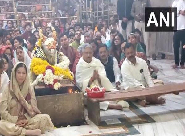 India News | Union Minister Rajiv Ranjan Singh Attends 'Bhasma Aarti' at Mahakaleshwar Temple in Ujjain