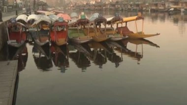 India News | Cold Wave Conditions Continue to Grip Jammu and Kashmir; Srinagar Records 0 Degrees Celsius