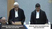 India News | Tejas Dhirenbhai Karia Takes Oath as Delhi High Court Judge