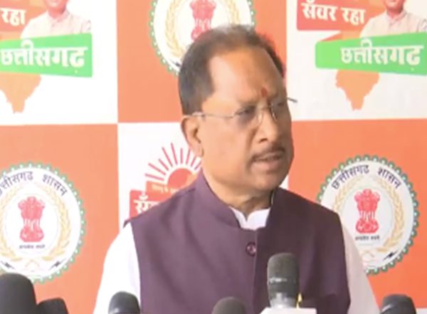 India News | Chhattisgarh CM Vishnu Deo Sai Confident of BJP's Victory in Municipal Elections