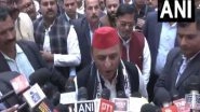 India News | Waqf Bill Brought for Diverting People's Attention from Centre's Failures: Akhilesh Yadav