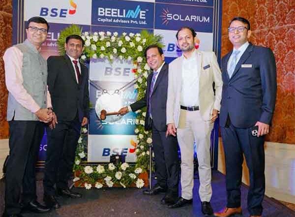 Business News | Solarium Green Energy Limited Successfully Listed on BSE SME Platform