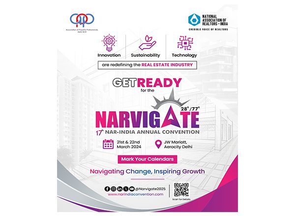 Business News | Capital to Host 17th NAR-INDIA Annual Convention on March 21-22