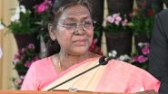 India News | President Murmu Attends Inaugural Session of International Women's Conference of Art of Living, Urges to Dream Big