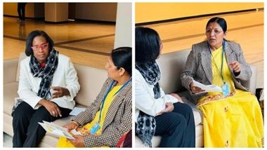 World News | MoS Savitri Thakur Meets Jamaican Delegation in New York, Nutritional Outcome Tracker- Poshan Gets Centre Stage in Discussions