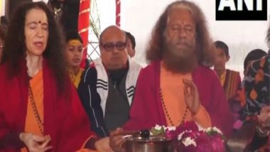 India News | 'Earth is Our Valentine': Swami Chidanand, Sadhvi Bhagwati Lead Mahaswachhta Abhiyan in Prayagraj