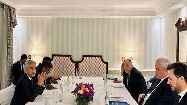World News | Jaishankar Discusses Ongoing Efforts Towards Resolution of Ukraine War with His Counterpart Sybiha