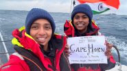 India News | Navika Sagar Parikrama II: Sailing Vessel INSV Tarini Crosses Cape Horn Located at Southern Tip of South America