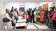 India News | Haryana CM Saini Spends Time with Children Suffering with Cancer on Child Cancer Awareness Day