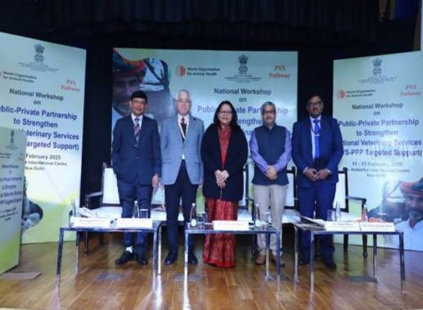 Business News | Animal Husbandry & Dairying Department and World Organisation for Animal Health Set Roadmap for PPPs in Livestock Sector