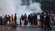 Tenga Market Fire: Massive Blaze Erupts at Arunachal Pradesh&rsquo;s Tenga Market, Indian Army Swiftly Controls Flames (Watch Video)