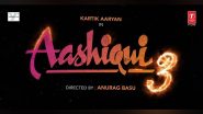 Entertainment News | Kartik Aaryan Sports Huge Beard in Aashiqui 3 First Look, Film to Hit Theatres in Diwali 2025
