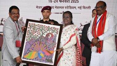 India News | President Murmu Inaugurates Aadi Mahotsav 2025, Highlights Development Efforts for Tribal Society